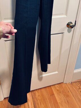 Doncaster Navy Pants - Size 14W